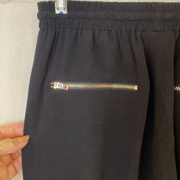 Bebe Pants Black Casual Pants with Elastic Waist and Ankles Size XS - Picture 6 of 8